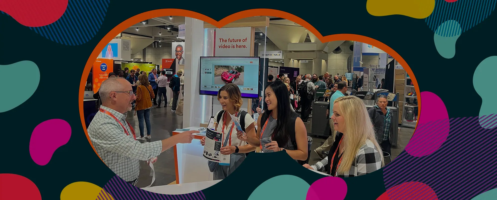 Vyond booth at ATD ICE 2023